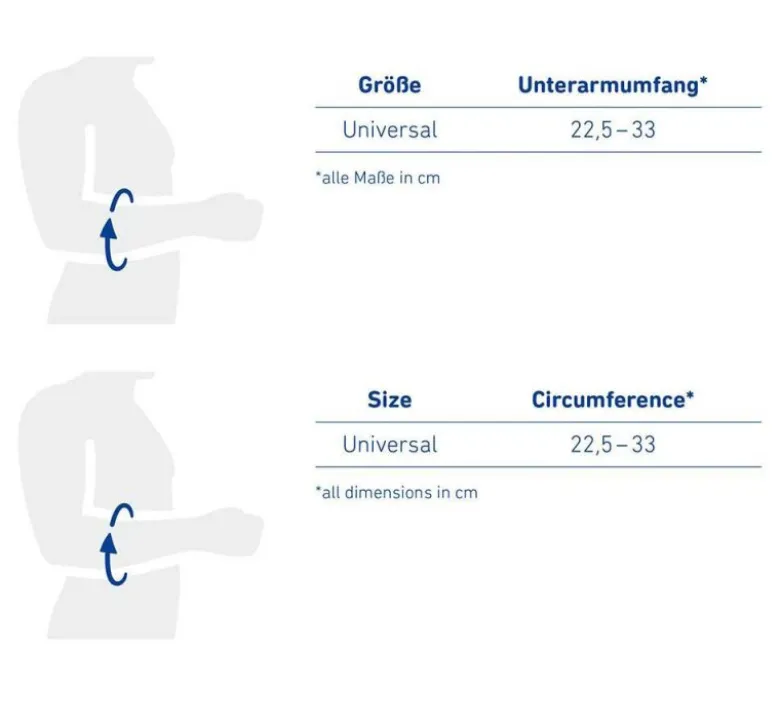 Ellenbogenbandage Bauerfeind EpiPoint schwarz