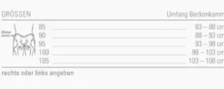 Federbruchband Bort HerniaFix mit anatomischer Pelotte