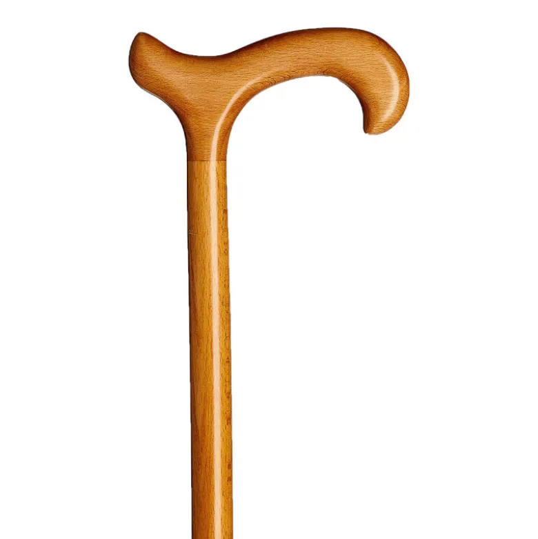Gastrock Basic Holz Gehstock Derbygriff Herren
