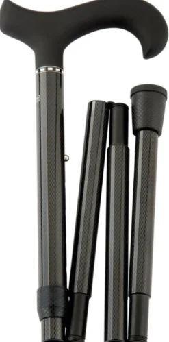 Gastrock Gehstock Carbon-Faltstock Carbon-Design