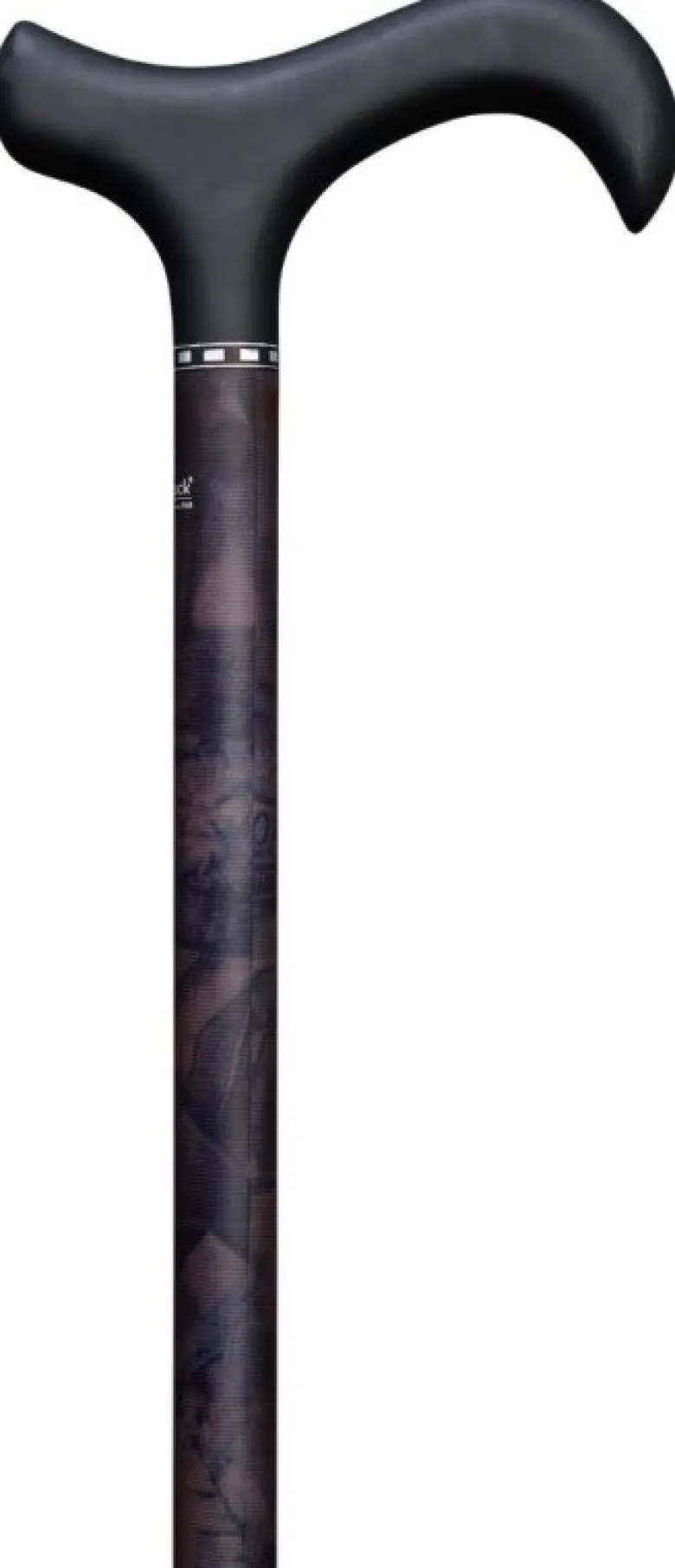 Gastrock Gehstock Carbon-Schlank-Derby Batik