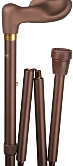 Gastrock Gehstock Deluxe-Fischer-Faltstock Soft