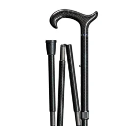 Gastrock Gehstock Exklusiv Carbon Ergonomic Faltstock