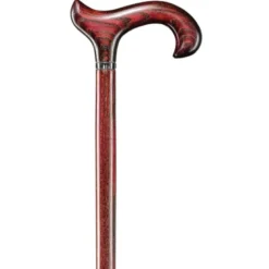 Gastrock Gehstock L-Derby Esche Antik schlank