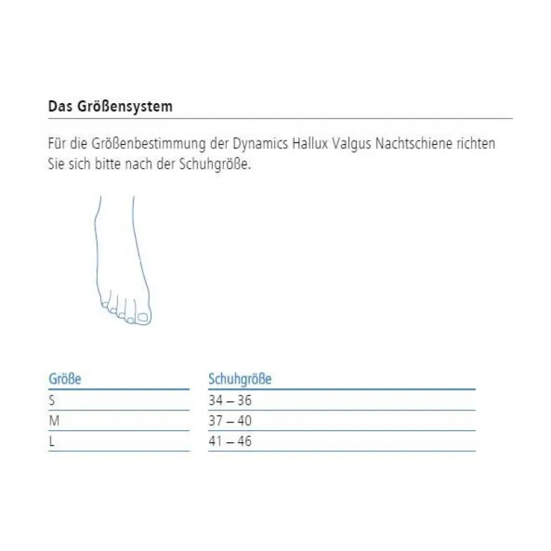 Hallux Valgus Nachtschiene ofa Dynamics