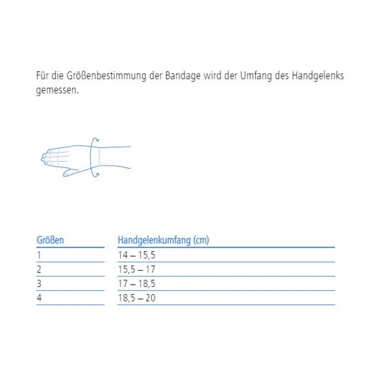 Handgelenkbandage ofa Dynamics Plus
