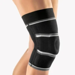 Kniebandage Bort StabiloGen Eco mit Haftband kurz