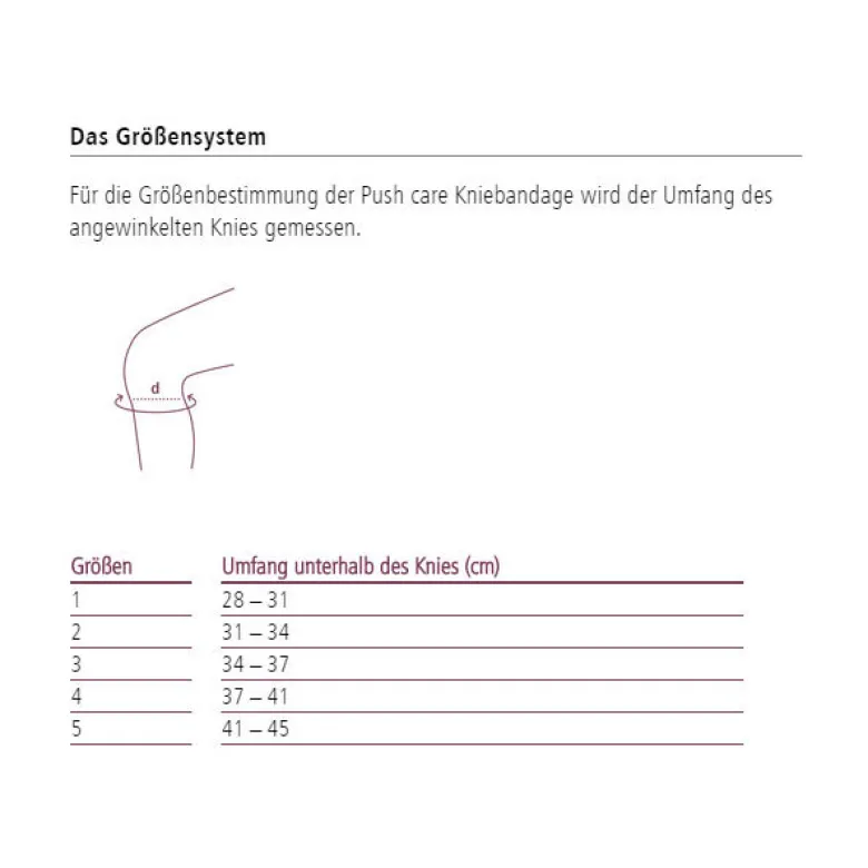 Kniebandage ofa Push care