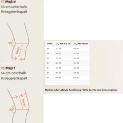 Knieorthese SPORLASTIC GENU-TEX OA + Comfort mediale Ausführung