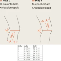 Knieorthese SPORLASTIC GENU-TEX OA laterale Ausführung