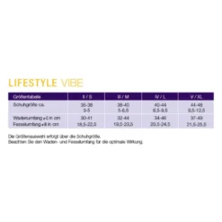 Kompressionsstrümpfe Compressana Lifestyle Vibe