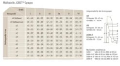 Kompressionsstrümpfe Jobst Opaque