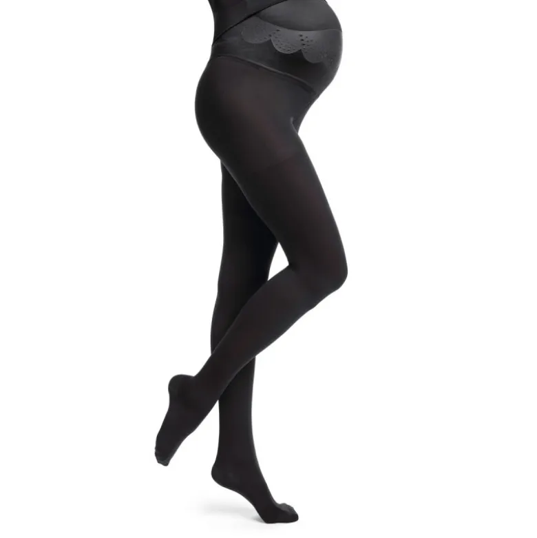 Kompressionsstrumpfhose SIGVARIS Style Semitransparent Maternity Support