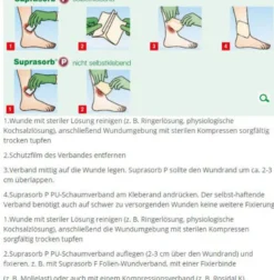 L+R Suprasorb P PU Schaumverband