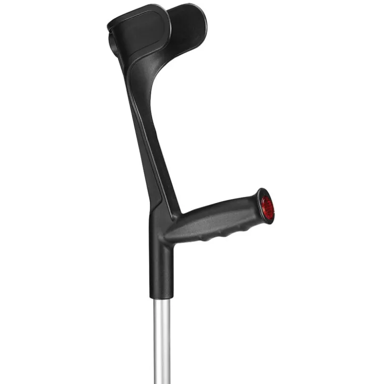 Ossenberg Gehhilfe Big XXL 150kg mit ergonomischen Softgriff unverstellbar schwarz