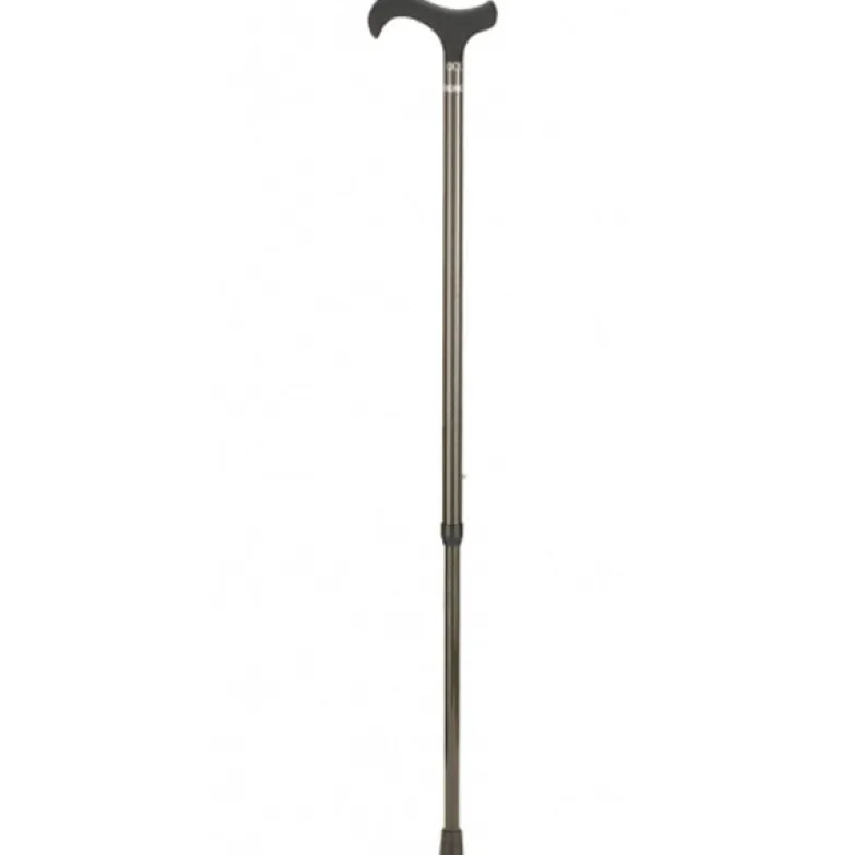 Ossenberg Gehstock aus Carbon mit Derbygriff verstellbar