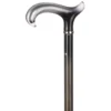 Ossenberg modisch sportlicher Gehstock mit Design-Derbygriff silberner Kern