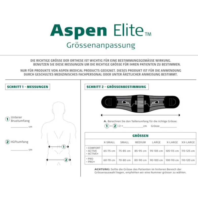 Rückenorthese Aspen Elite Active+