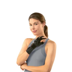 SPORLASTIC Manu-Cast Organic Dp Handgelenkorthese mit Finger- und Daumenfixierung