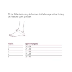 Sprunggelenkbandage ofa Push care Knöchelbandage