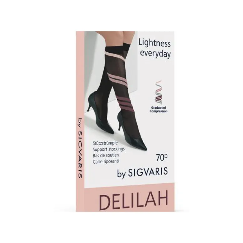 Stützstrümpfe SIGVARIS Delilah 70 Flat