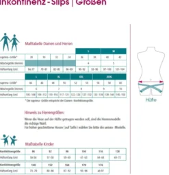 suprima Inkontinenz Baumwoll Slip Damen